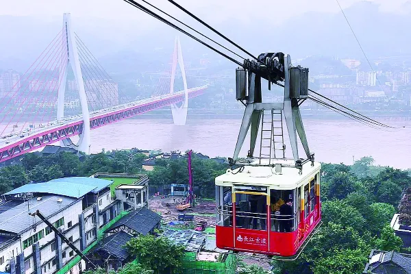 长江索道 - 重庆旅游景区