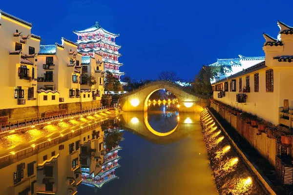 Sanhe Ancient Town Scenic Area in Hefei City - Anhui Tourist Attraction
