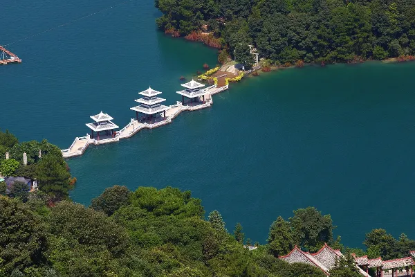 Wanfo Lake Scenic Area in Lu'an City - Anhui Tourist Attraction