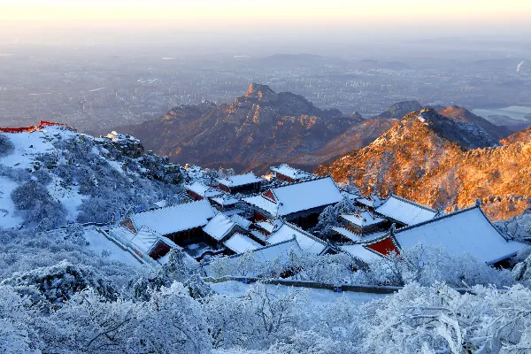 Mount Tai Scenic Area in Tai'an - Shandong Tourist Attraction