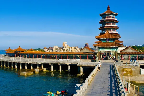 Penglai Pavilion Scenic Area in Yantai - Shandong Tourist Attraction