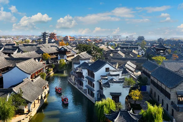 Taierzhuang Ancient City Scenic Area in Zaozhuang - Shandong Tourist Attraction