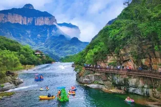 Baligou Scenic Area in Xinxiang - Henan Tourist Attraction