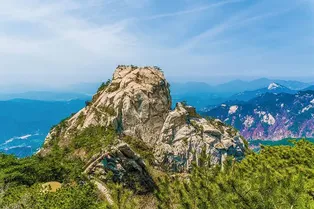 Jigong Mountain Scenic Area in Xinyang