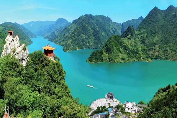 Qingjiang Gallery Scenic Area in Yichang - Hubei Tourist Attraction
