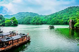Mulan Cultural Eco-Tourism Area in Wuhan
