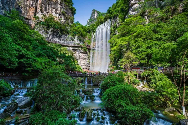 宜昌市三峡大瀑布景区 - 湖北旅游景区