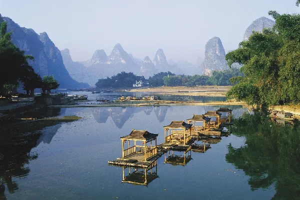 Lijiang Scenic Area in Guilin - Guangxi Tourist Attraction