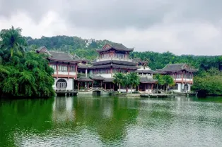 Qingxiu Mountain Scenic Area in Nanning