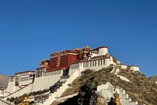Potala Palace Scenic Area in Lhasa
