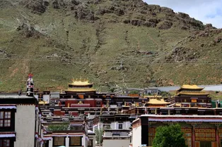Tashilhunpo Monastery Scenic Area in Shigatse - Tibet Tourist Attraction