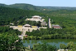 Huangdi Mausoleum Scenic Area in Yan'an