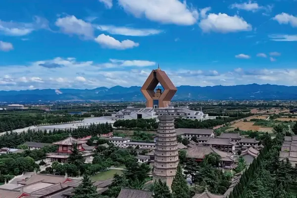 Famen Cultural Scenic Area in Baoji - Shaanxi Tourist Attraction
