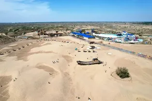 Tukai Desert Scenic Area - Xinjiang Tourist Attraction