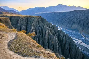 Dushanzi Grand Canyon Scenic Area - Xinjiang Tourist Attraction