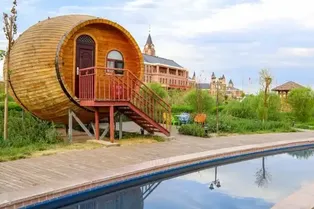 Turpan Volcanic Red Wine Chateau - Xinjiang Tourist Attraction