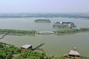 Nanhu · Green Expo Garden - Tianjin Tourist Attraction