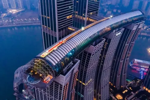 Crystal Corridor of Raffles City