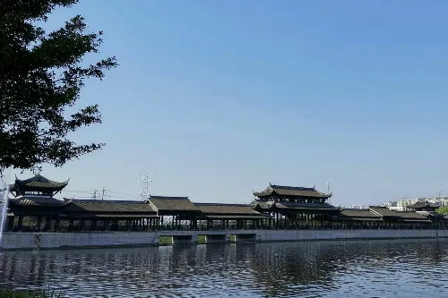 Wind-Rain Covered Bridge