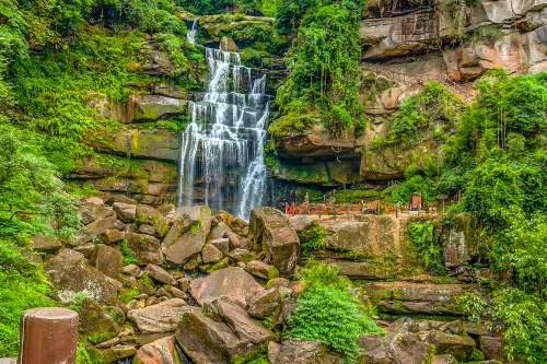 Xiangshuitan Waterfall