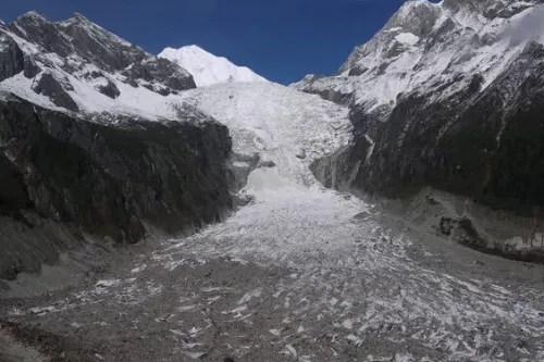 Great Glacier Waterfall