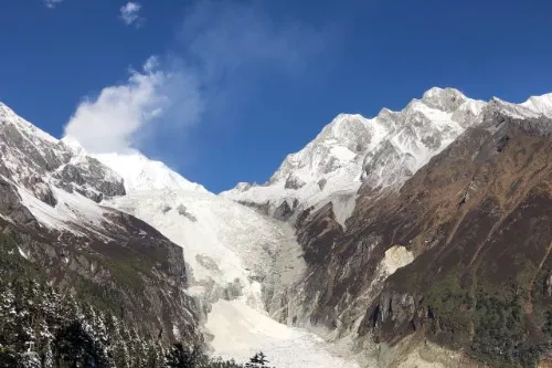 Great Glacier Waterfall