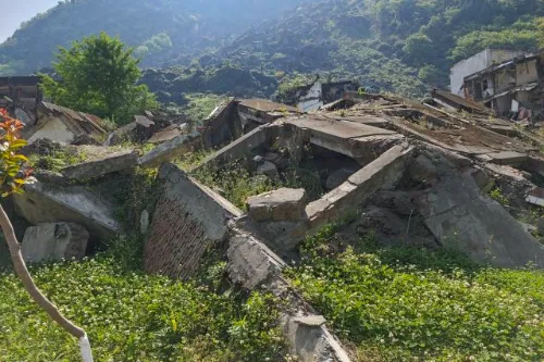 北川地震遗址区