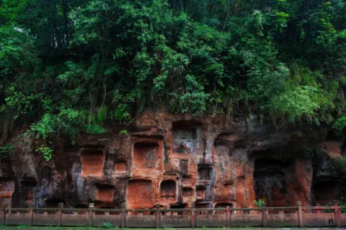Thousand-Buddha Cliff Carvings