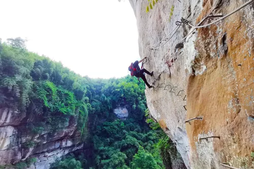 Via Ferrata Climbing