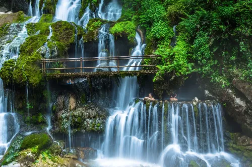 Hot Spring Waterfalls