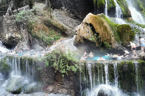 Hot Spring Waterfalls
