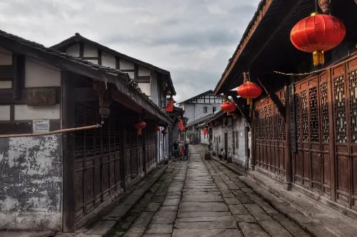 藺市古鎮老街
