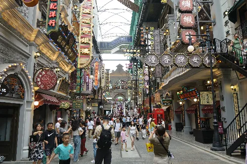 Old Shanghai Style Street