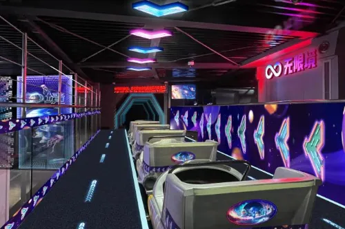 High-Altitude VR Roller Coaster