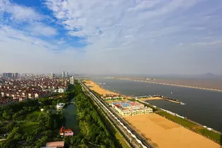 Jinshan City Beach - Shanghai Tourist Attraction