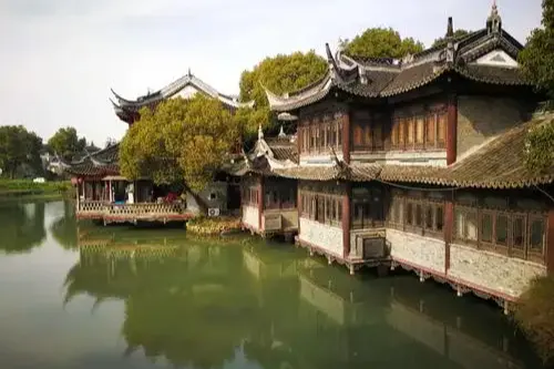 Guizhou Garden Diaojiao Building
