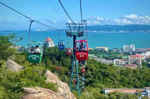 Xiamen Zhonggu Ropeway - Fujian Tourist Attraction