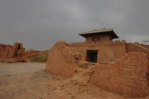 Ancient Silk Road Trail Ruins