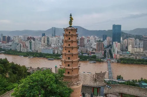 North Bank White Pagoda Mountain Viewing Platform