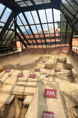 Outdoor Archaeological Ruins and Square
