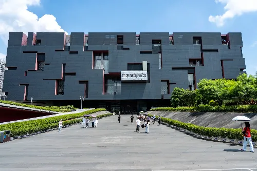 Museum Atrium & Treasure Box Building Facade