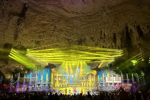 激光秀表演