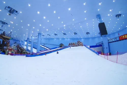 Intermediate Ski Run