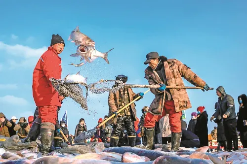 查干湖冬捕景區