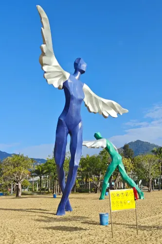 Winged‑Figure Sculpture Group